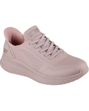 Skechers BOBS Squad 4 Sleutel Look Dames Blush Sneakers
