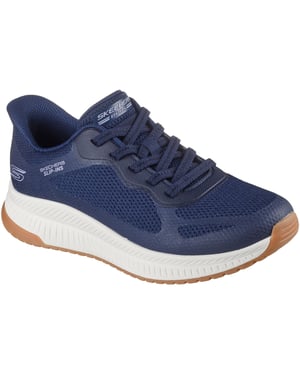 Skechers BOBS Squad 4 Basislook Dames Navy Sneakers