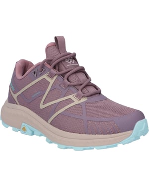 Hi-Tec Mauna Polyester Dames Paddenstoel/sepia Roze Wandelschoenen