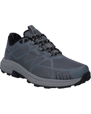 Hi-Tec Mauna Polyester Heren Wandelschoenen Grijs/zwart/zwart
