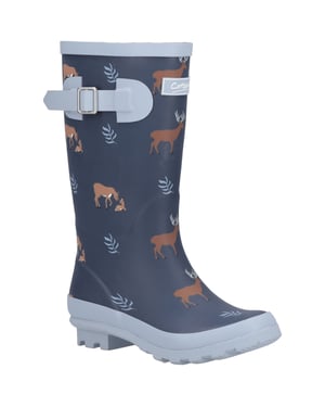 Cotswold Woodland JNR Rubber Meisjes Deers Wellingtonlaarzen