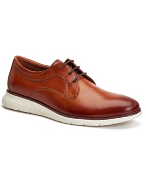 Base London Wing Leren Herenschoenen In Verbrande Tan Kleurige Derby-Stijl