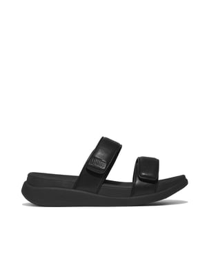 Fitflop F-mode Go Dames Slippers Helemaal Zwart