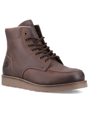 Sperry Boston Leren Heren Bruine Enkellaarsjes