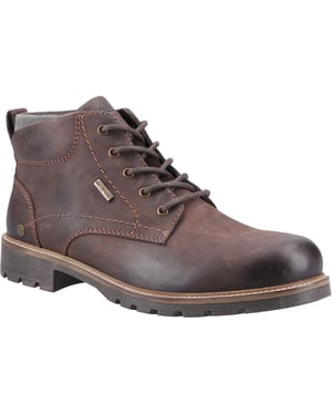 Cotswold Moreton Leren Heren Bruine Enkellaarzen