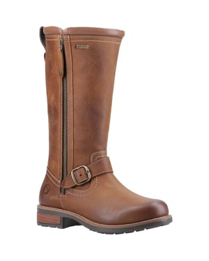 Cotswold Bourton Leren Dames Tan Laarzen