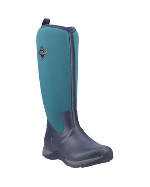 Muck Boots Arctic Adventure Neopreen Dames Marine/spar Winter Kniehoge Laarzen