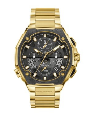 Bulova Series X Se Heren Horloge Goudkleurig 98B429