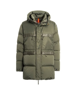 Parajumpers Venture Tijmgroen Lang Capuchon Donsjack