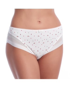 Royale slip met tule D0A63 voor dames
