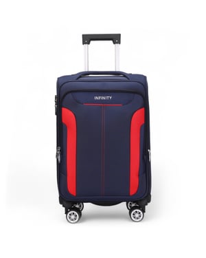 Zachte handbagagekoffer 36,5 x 23,5 x 58 cm Nylon 900D Geschikt geïntegreerd slot voor Easyjet, Ryanair, Wizzair