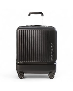 Duurzame EasyJet Ryanair 39 x 26 x 51,5 cm zwarte open cabine reiskoffer