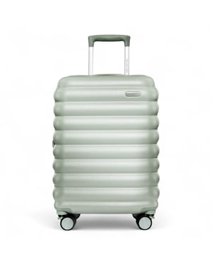 Harde koffer voor handbagage 37 x 22 x 55 cm Groen TSA Veilige bagagekoffer Geschikt voor Easyjet, Ryanair