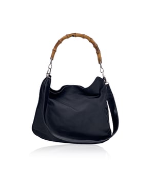 Gucci Vintage Stoffen Hobos Bamboe