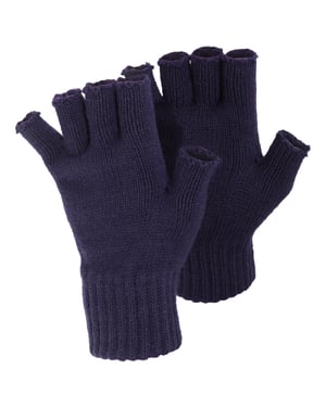 Floso Dames/vrouwen Winterfingerless Gloves (Marine)