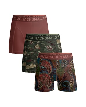Muchachomalo Heren Boxershorts - 3-Pack - Mannen Onderbroeken