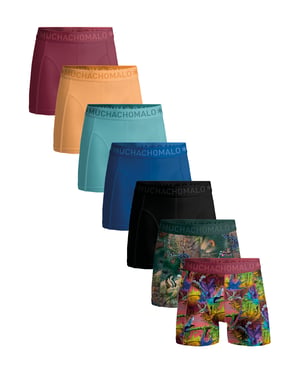 Muchachomalo Heren Boxershorts - 7-Pack - Mannen Onderbroeken
