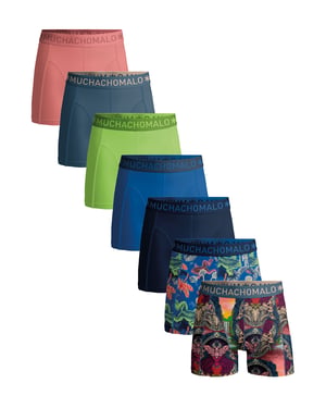 Muchachomalo Heren Boxershorts - 7-Pack - Mannen Onderbroeken