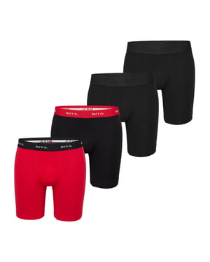 Retro Boxer Long Boxer 4-Pack