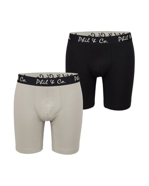 Retro Boxer Long Boxer 2-Pack