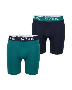 Retro Boxer Long Boxer 2-Pack