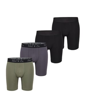Retro Boxer Long Boxer 4-Pack
