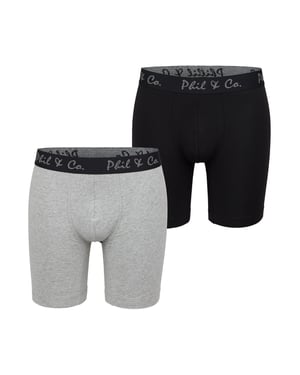 Retro Boxer Long Boxer 2-Pack