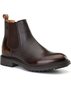 Base London Roebuck Leren Heren Bruine Boots