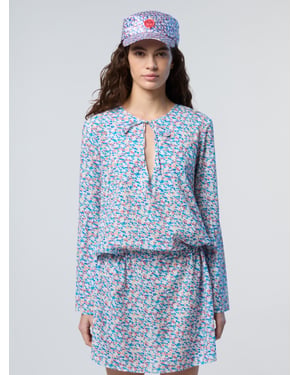 North Sails Cover-up Bedrukte mousseline