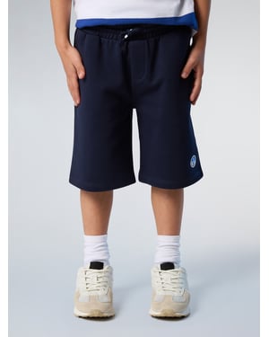 North Sails Sweat korte broek Logo patch
