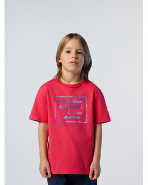 North Sails T-shirt Strand afdrukken