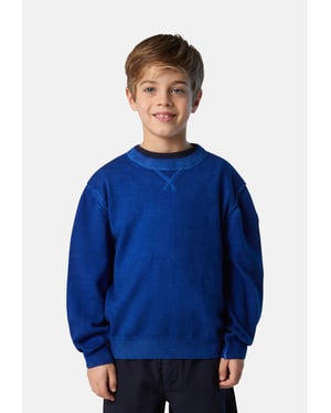 North Sails Trui Ronde hals met logopatch