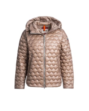 Parajumpers Beige Jas Met Capuchon