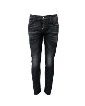 Dsquared2 Jeans Tidy Biker Jean Mannen zwart