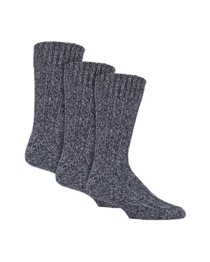 3-Pack Heren Wol Boot Sokken | Dikke Pennine Walker Sokken | Buiten Wandelsokken