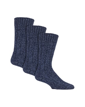 3-Pack Heren Wol Boot Sokken | Dikke Pennine Walker Sokken | Buiten Wandelsokken