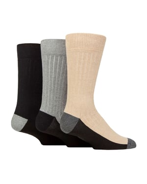 3-Pack Heren Casual Boot Sokken voor Alle Seizoenen