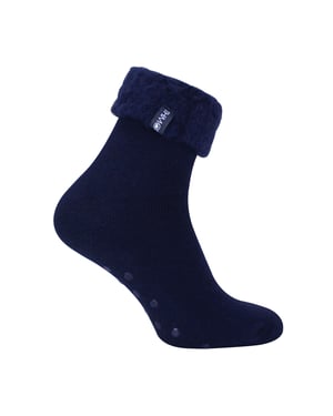 1 Pack Heren Zachte Pluche Voering Slippersokken