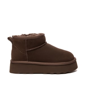 EVER AU Dames Heron Ultra Mini Platform Laarzen