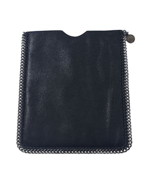 Stella McCartney Falabella iPad Hoes in Zwart Leer