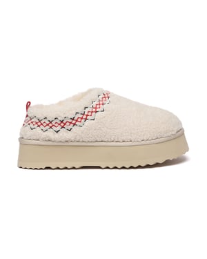 EVER AU Australië Dames Lewin Pluche Enkellaars Platform Slippers