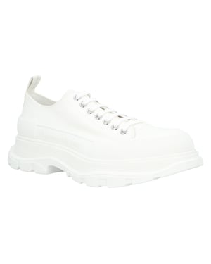 Alexander McQueen Tread Slick Veterschoen in Wit