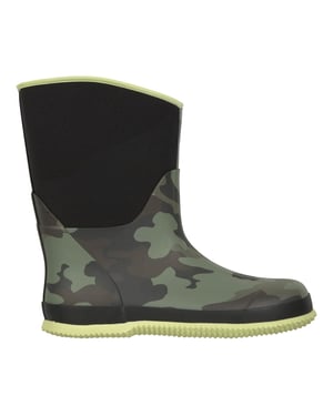 Mountain Warehouse Kinder/Kinder Puddle Camo Wellington Laarzen (Zwart)