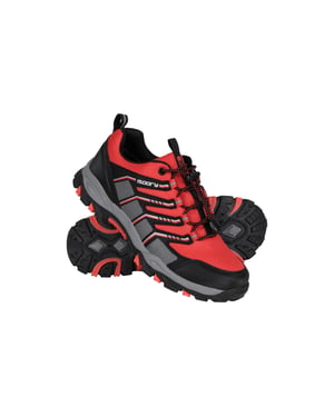 Mountain Warehouse Kinderen/Kinderen Bolt Waterdichte Trainers (Actief Rood)