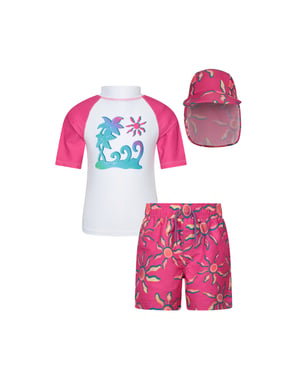 Mountain Warehouse Set kinder-/kindersashbeschermers (Helder Roze)