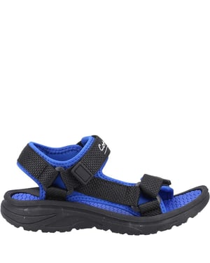 Cotswold Kinderen/Kinderen Bodiam Gerecycleerde Sandalen (Zwart/Navy)