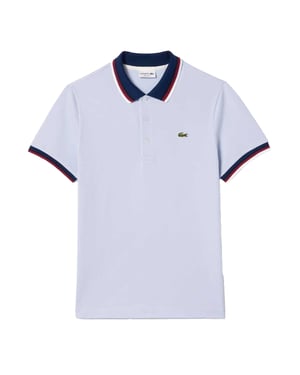 Lacoste Heren Mini Pique Stretch Regular Poloshirt (Blauw)