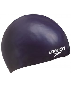 Speedo Kinderen/Kinderen Siliconen Badmuts (Marine)