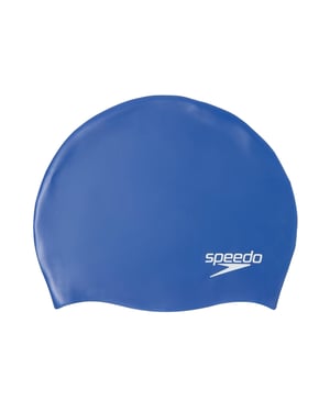 Speedo Kinderen/Kinderen Siliconen Badmuts (Blauw)