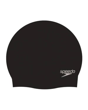 Speedo Kinderen/Kinderen Siliconen Badmuts (Zwart)